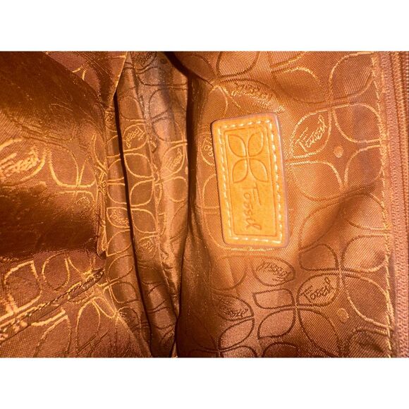 Fossil Women's Multicolor Patchwork Adjustable Strap Crossbody Bag - Picture 7 of 10